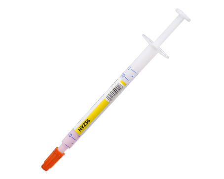 HY236 6.0W/m-K粉色导热泥1克注射器装